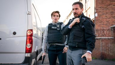 DI Kate Fleming (Vicky McClure), DI Steve Arnott (Martin Compston) in Line Of Duty. Pic: BBC/World Productions/Steffan Hill
